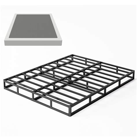 amazon prime queen metal box spring base mattress foundation|9 Inch Box Spring Queen,Metal Queen Size Box Only Basics Bed .